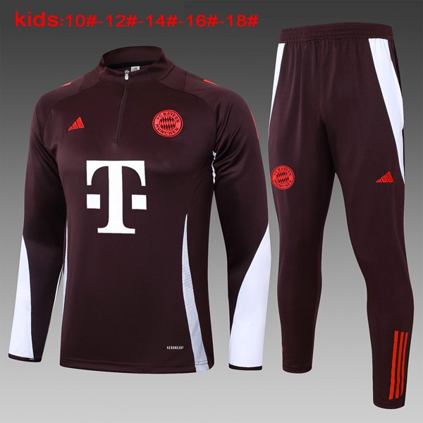 Niños Sudadera De Training Bayern Munich 2024 2025 Purpura 3